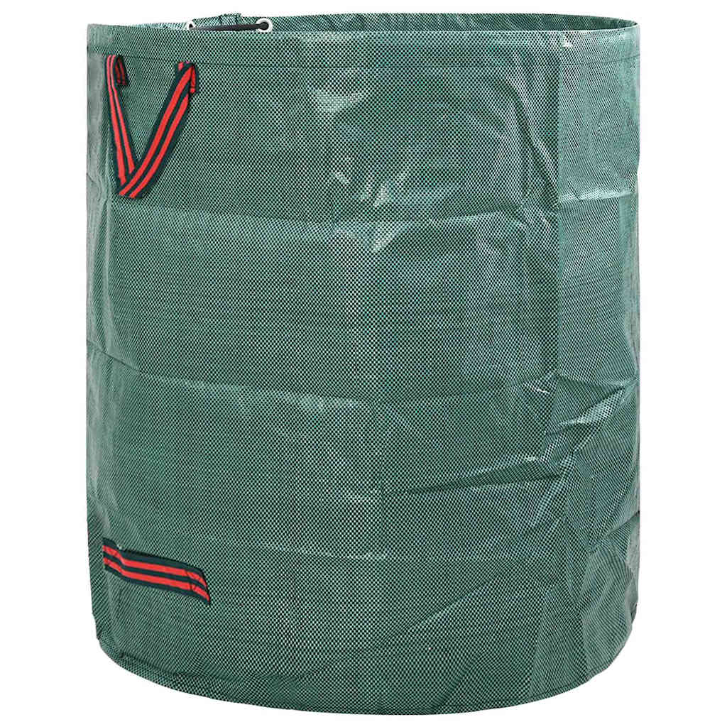 Gartenmüllsäcke 12 pcs Grün 67 x 67 x 75,5 cm Polypropylen