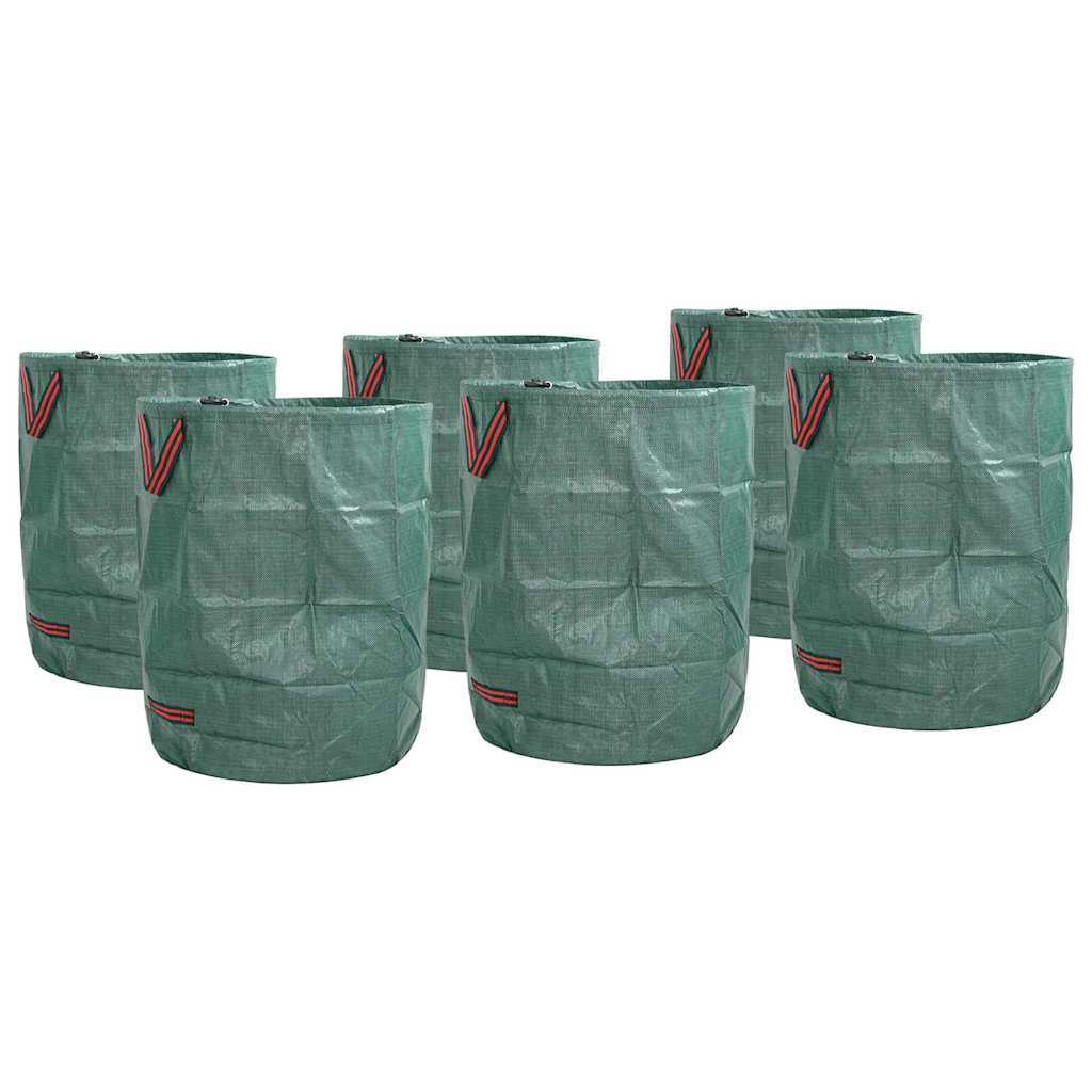 Gartenmüllsäcke 12 pcs Grün 66 x 66 x 83,5 cm Polypropylen