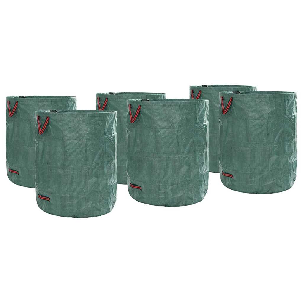 Gartenmüllsäcke 12 pcs Grün 79 x 79 x 99,5 cm Polypropylen