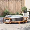 Whirlpool Umgebung Halb-Rund Braun 272 x 120 x 55,5 cm