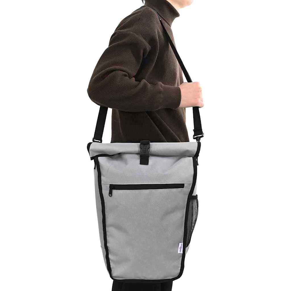 Fahrradtasche Grau 34 x 16 x 59 cm Polyester