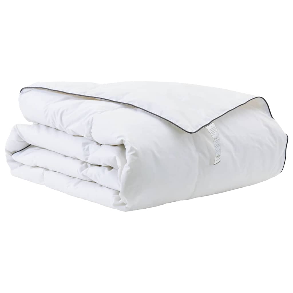 Winterbettdecke Weiß 135 x 220 cm Feder