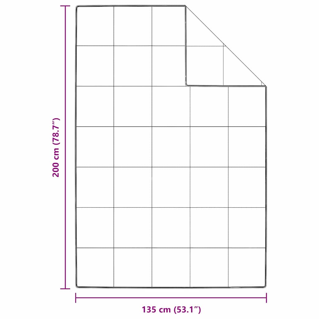 Winterbettdecke Weiß 135 x 200 cm Feder
