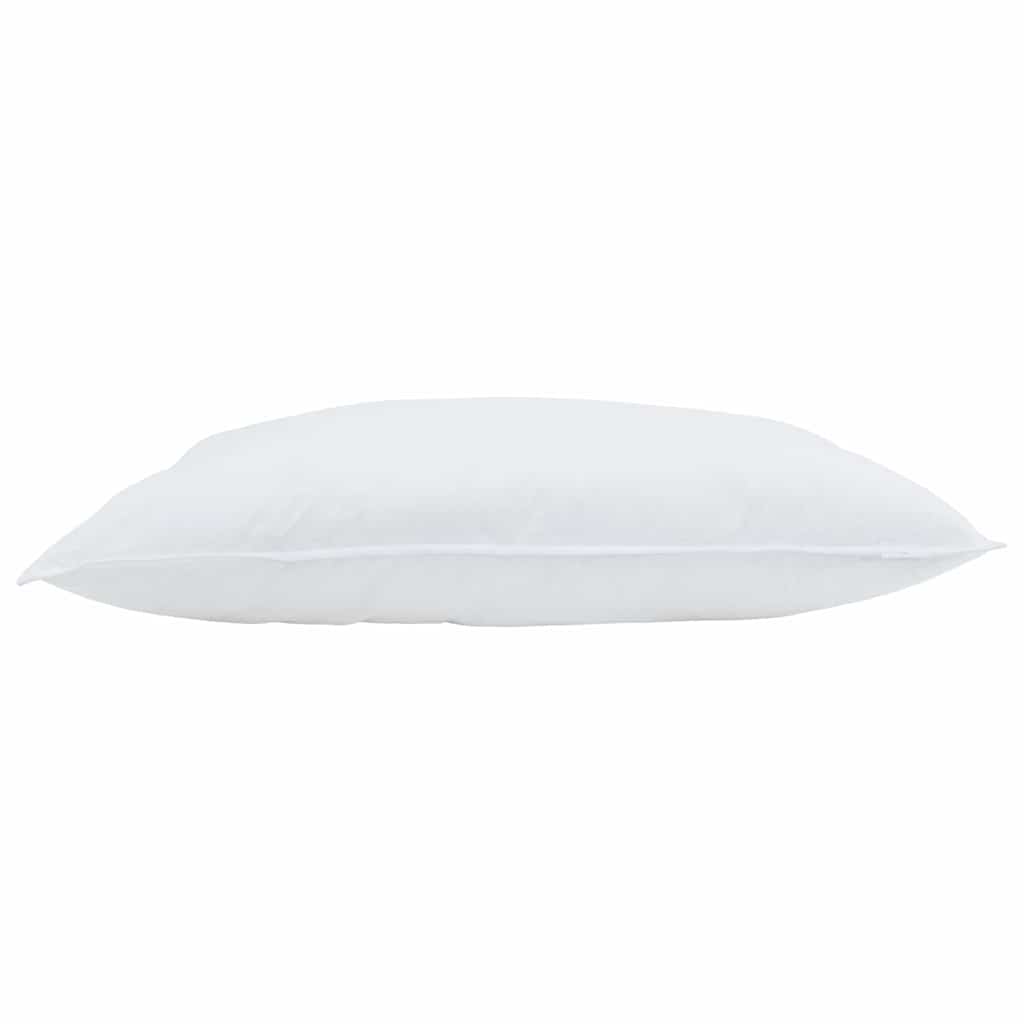 Kopfkissen mit Kissen 2 pcs Weiß 50 x 70 cm Feder