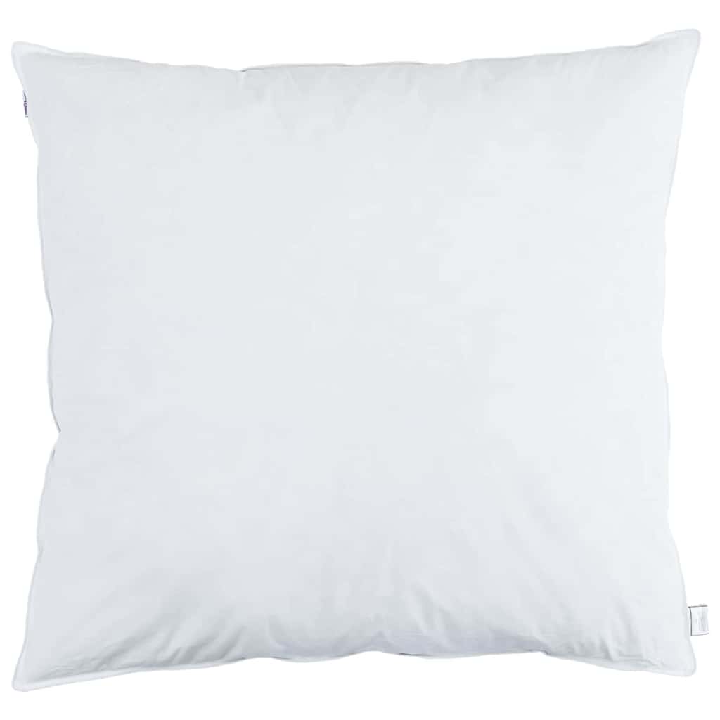 Kopfkissen mit Kissen 2 pcs Weiß 60 x 60 cm Feder