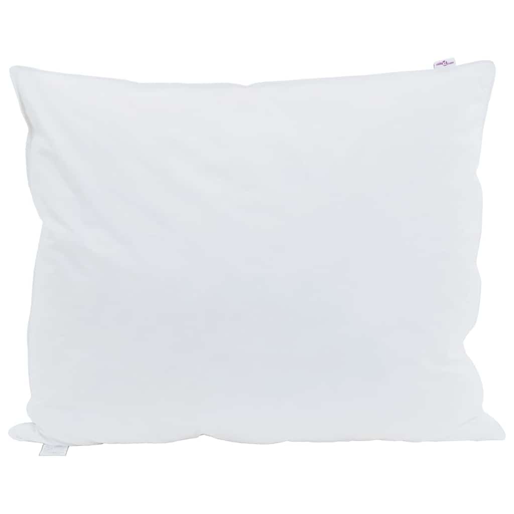 Kopfkissen mit Kissen 2 pcs Weiß 60 x 70 cm Feder
