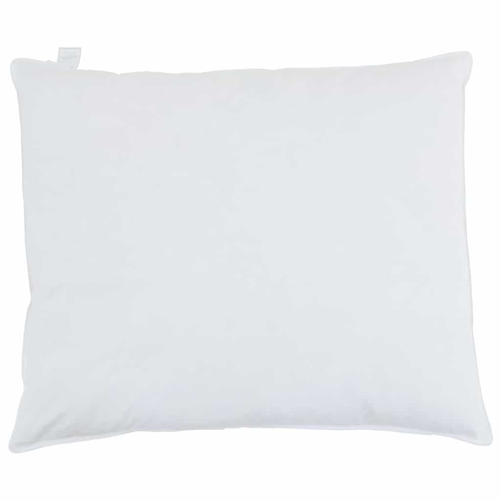 Kopfkissen mit Kissen 2 pcs Weiß 60 x 70 cm Feder