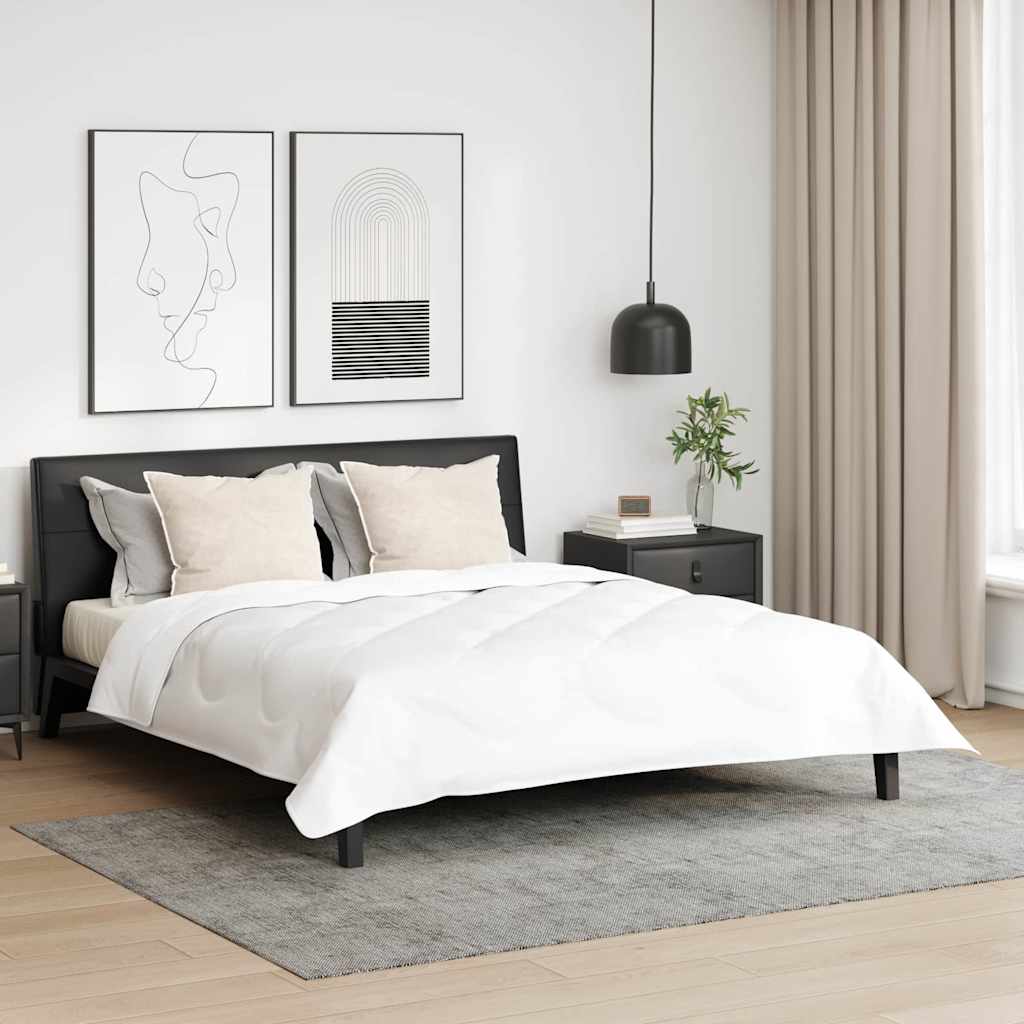 Kopfkissen mit Kissen 2 pcs Weiß 40 x 60 cm Baumwolle