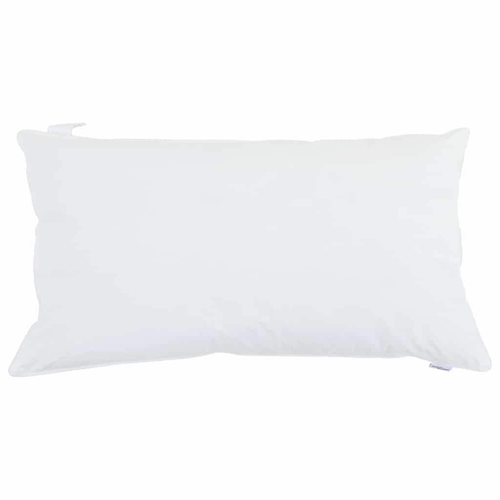 Kopfkissen mit Kissen 2 pcs Weiß 40 x 80 cm Baumwolle