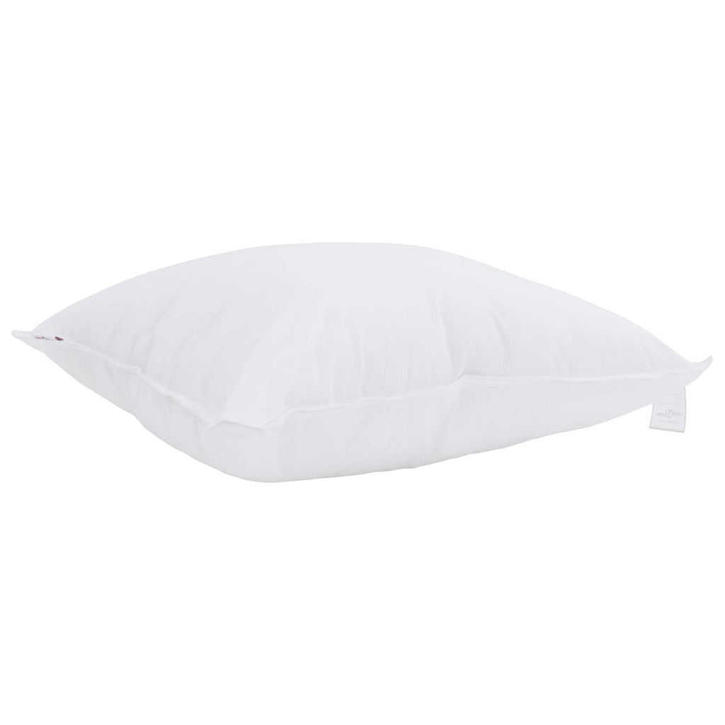 Kopfkissen mit Kissen 2 pcs Weiß 80 x 80 cm Baumwolle