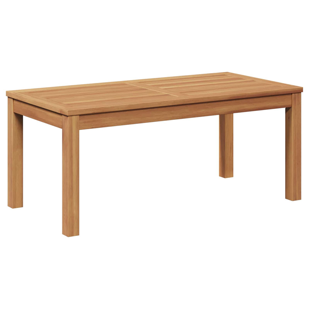 Tisch Braun 95 x 45 x 40 cm Massivholz Teak