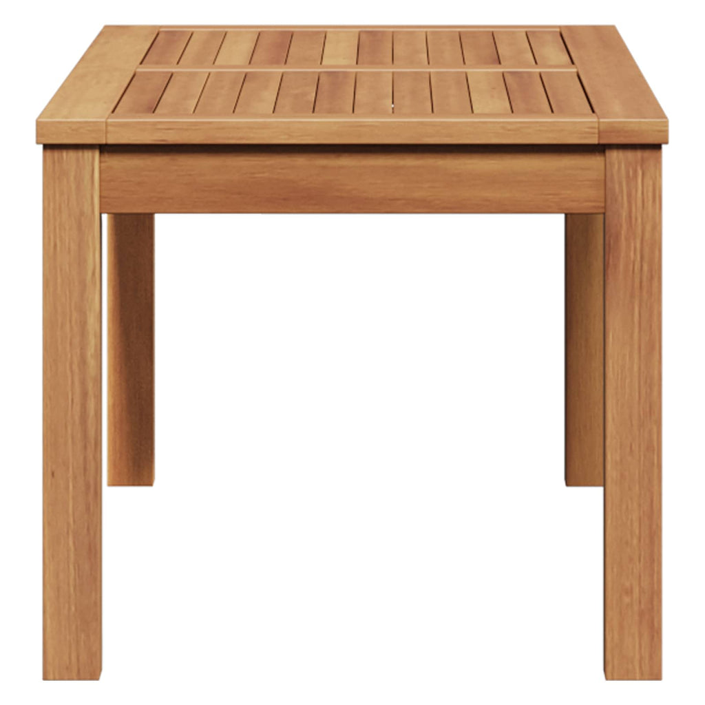Tisch Braun 95 x 45 x 40 cm Massivholz Teak