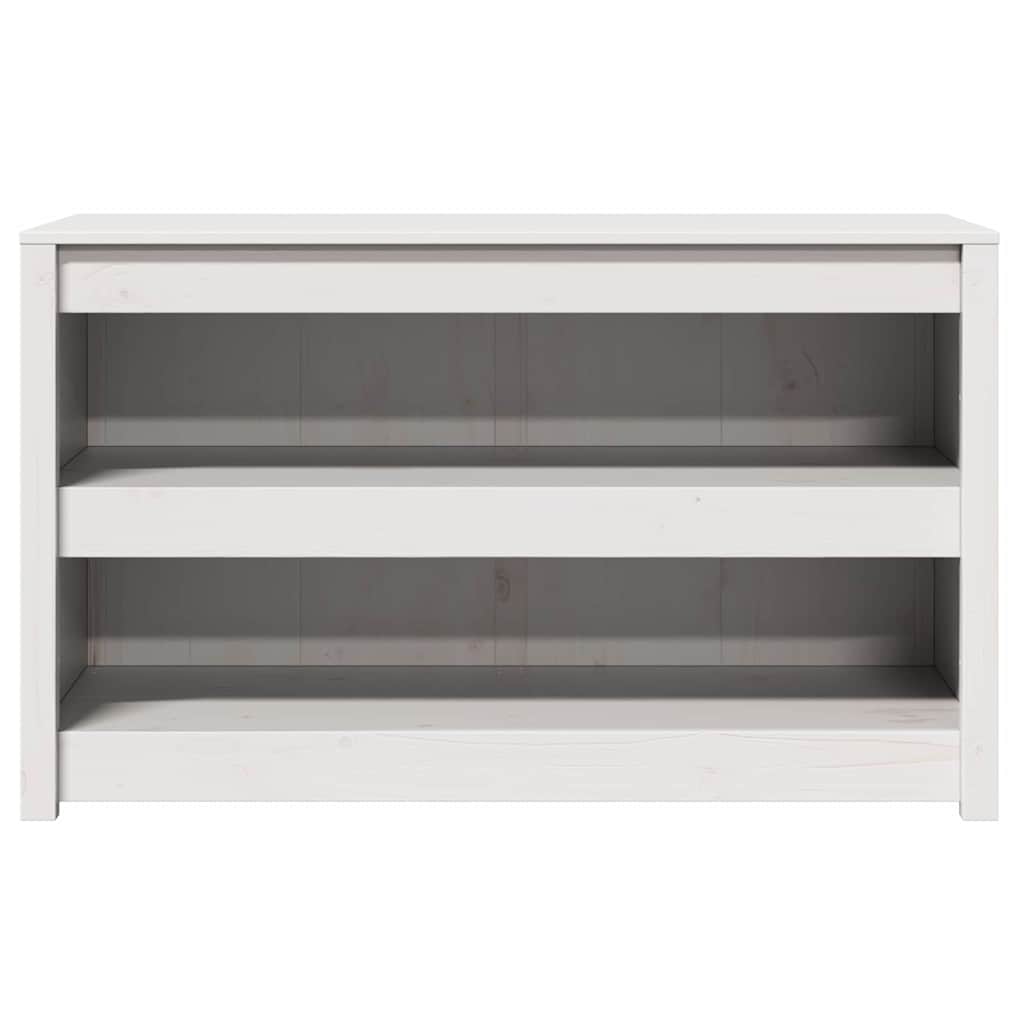 Küchenschrank MEPPEL Weiß 106 x 55 x 64 cm Massives Kiefernholz