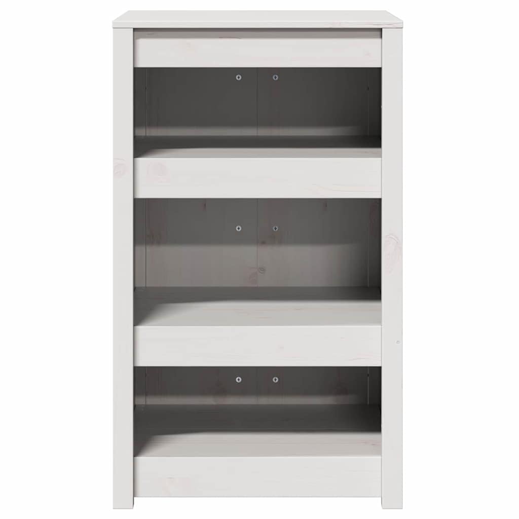 Küchenschrank MEPPEL Weiß 55 x 55 x 92 cm Massives Kiefernholz