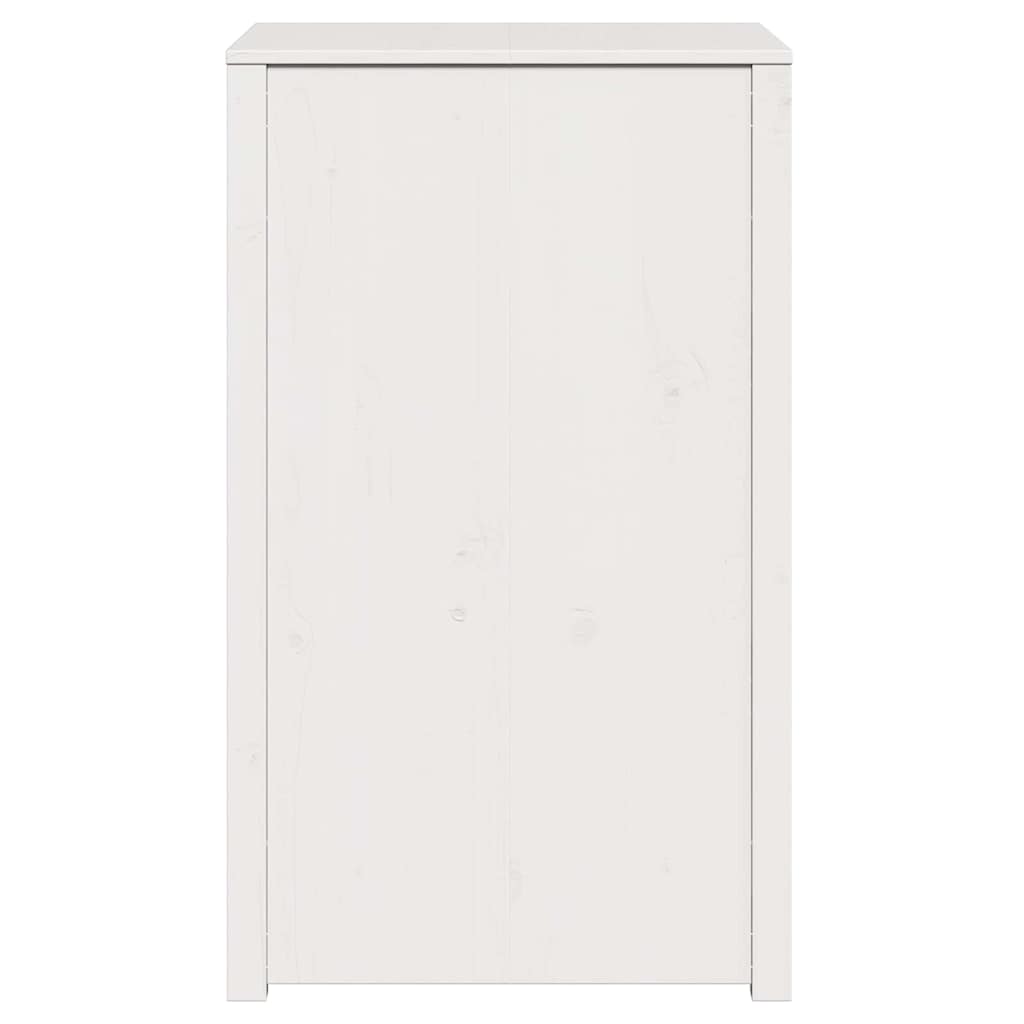 Küchenschrank MEPPEL Weiß 55 x 55 x 92 cm Massives Kiefernholz