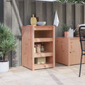 Küchenschrank MEPPEL Braun Eichen-Optik 55 x 55 x 92 cm