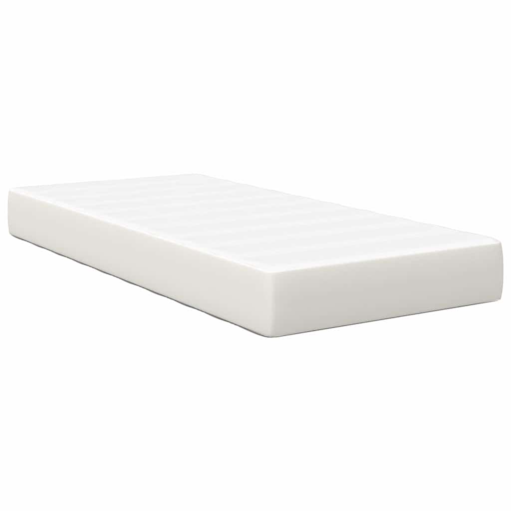 Bettmatratze mit Matratze Creme 80 x 200 cm Stoff