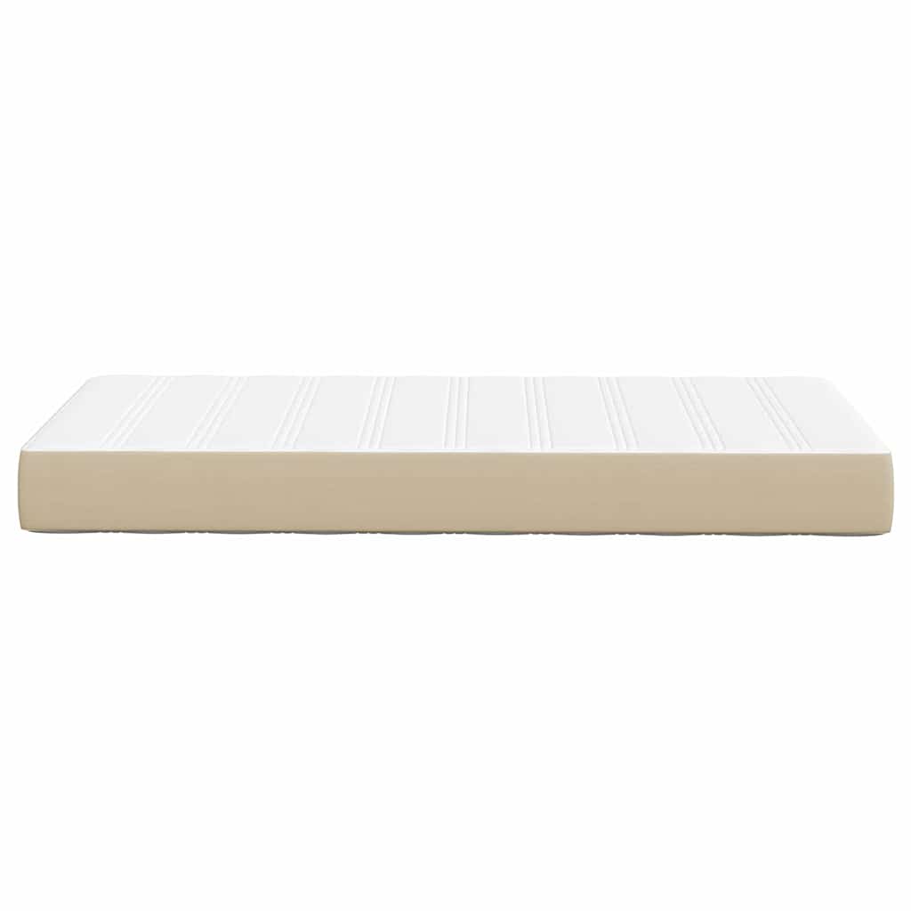 Bettmatratze mit Matratze Salbei 90 x 190 cm Stoff