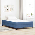 Bettmatratze mit Matratze Blau 120 x 190 cm Stoff