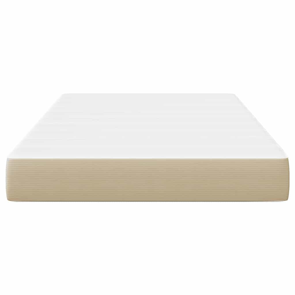 Bettmatratze mit Matratze Salbei 120 x 190 cm Stoff