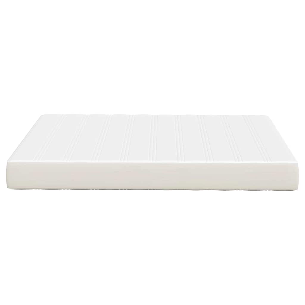 Bettmatratze mit Matratze Creme 140 x 190 cm Stoff