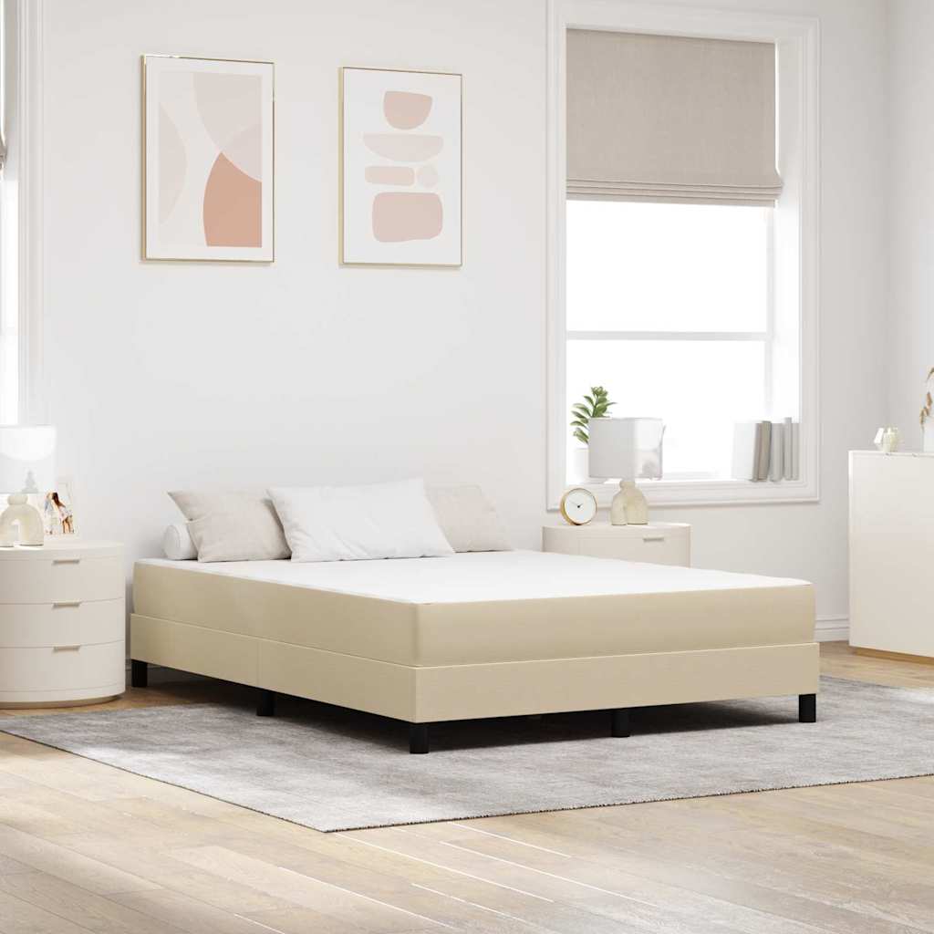 Bettmatratze mit Matratze Salbei 140 x 200 cm Stoff