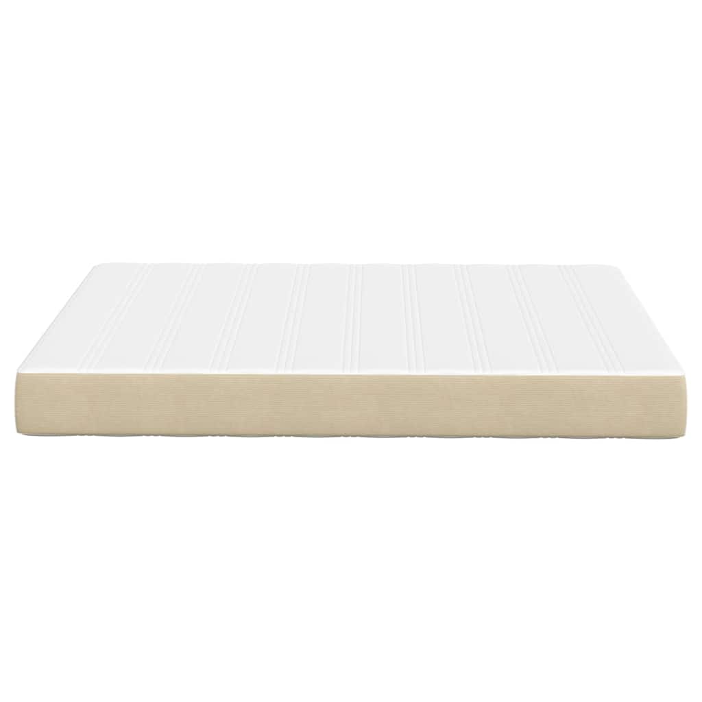 Bettmatratze mit Matratze Salbei 140 x 200 cm Stoff