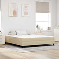 Bettmatratze mit Matratze Salbei 180 x 200 cm Stoff