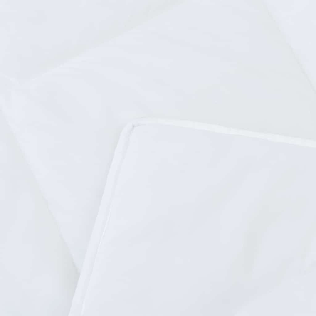 Bettdecke Weiß 240 x 200 x 5 cm Polyester
