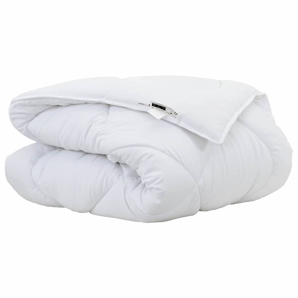Winterbettdecke Weiß 200 x 155 x 5 cm Polyester