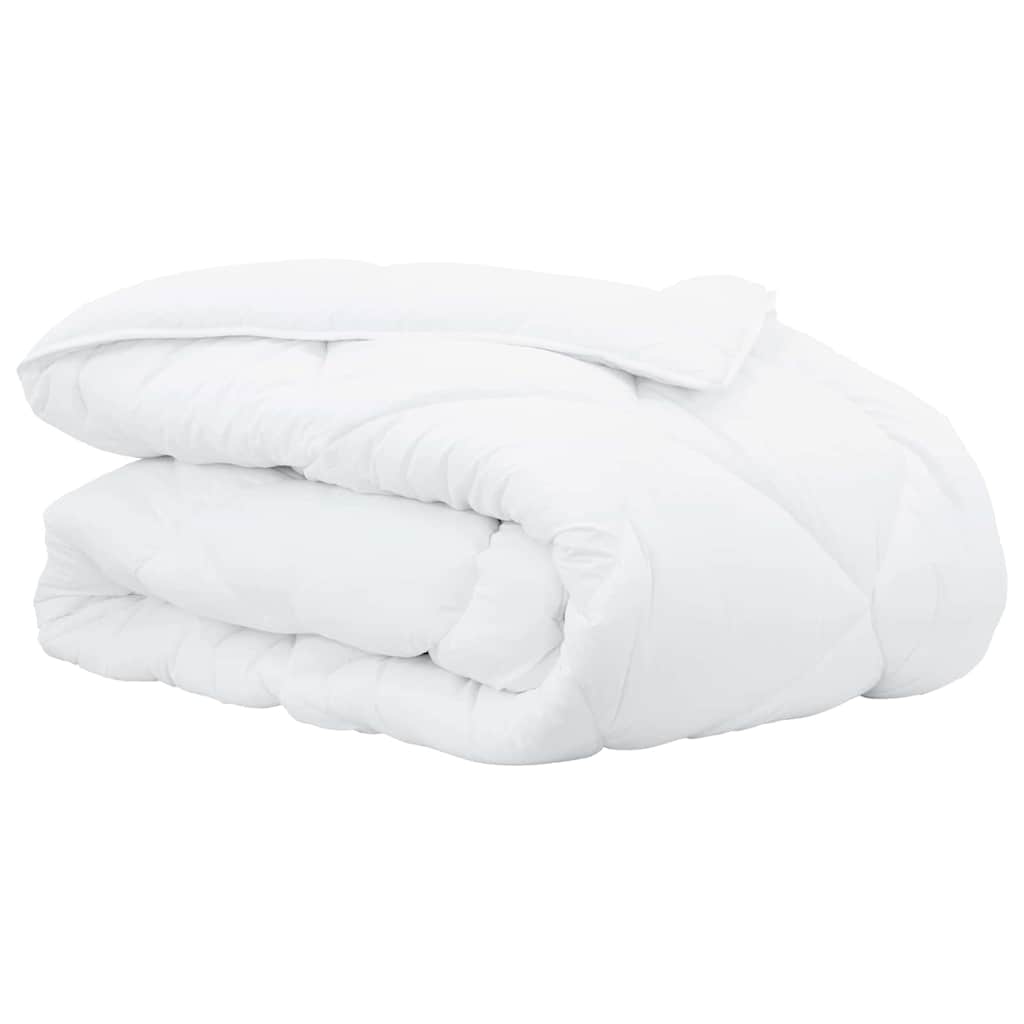 Winterbettdecke Weiß 260 x 220 x 3 cm Polyester