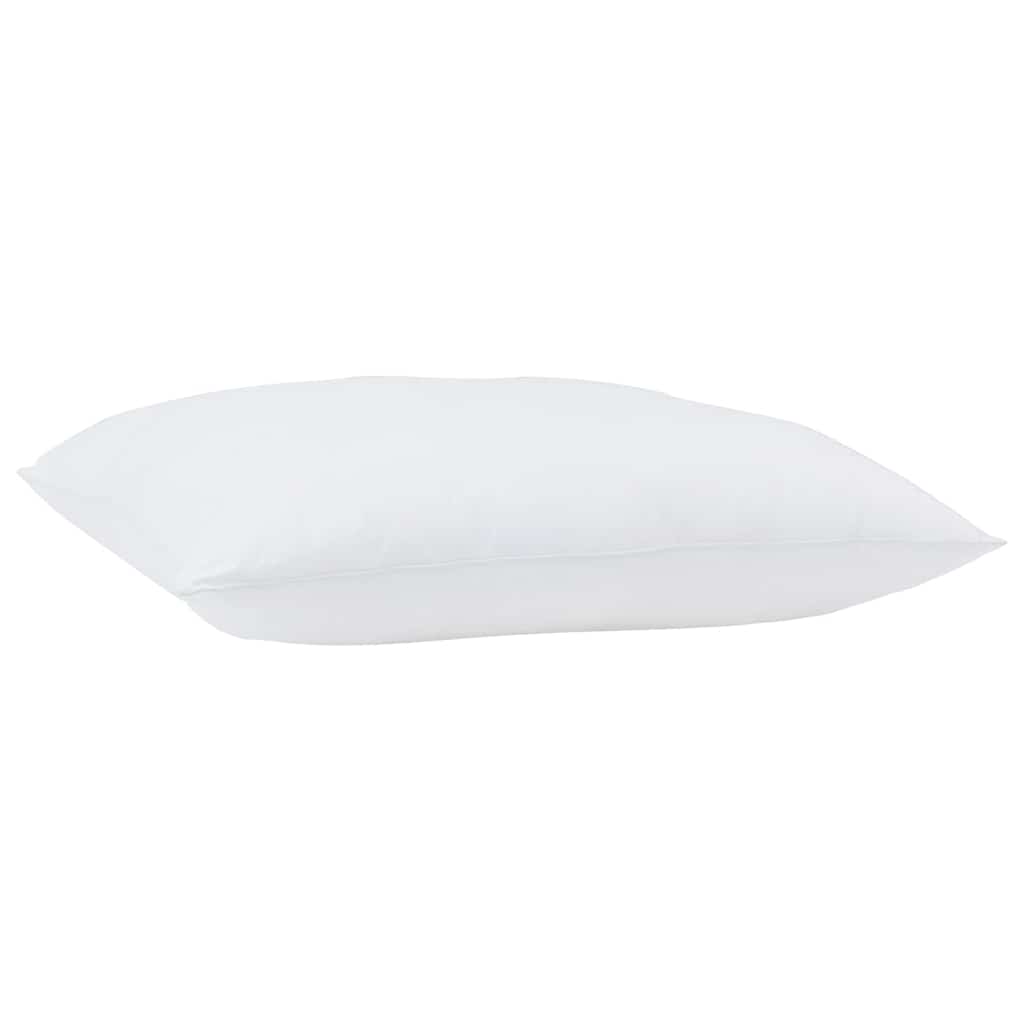 Kopfkissen Weiß 51 x 51 x 20 cm Baumwolle und Polyester