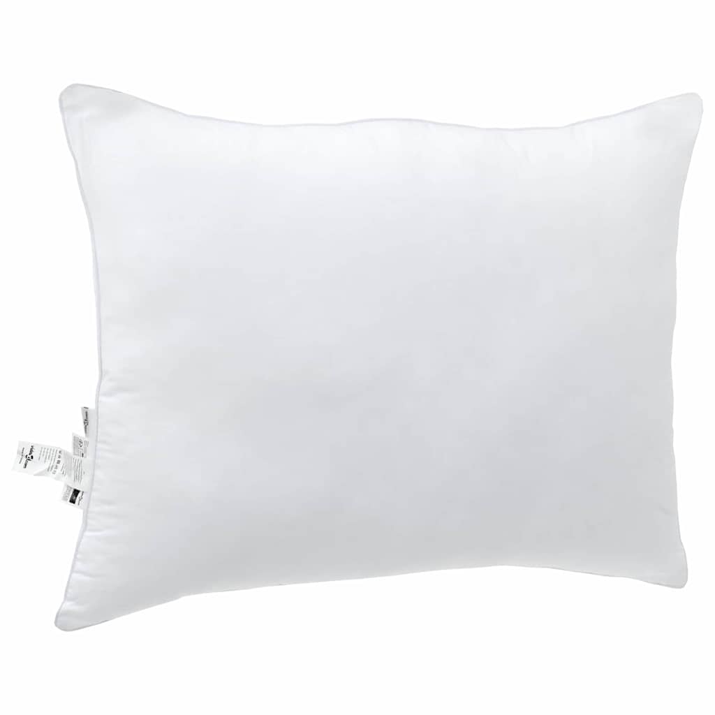 Kopfkissen 2 pcs Weiß 62 x 31 x 0 cm Baumwolle und Polyester