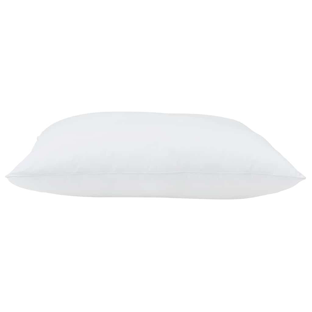 Kopfkissen 2 pcs Weiß 51 x 51 x 20 cm Baumwolle und Polyester