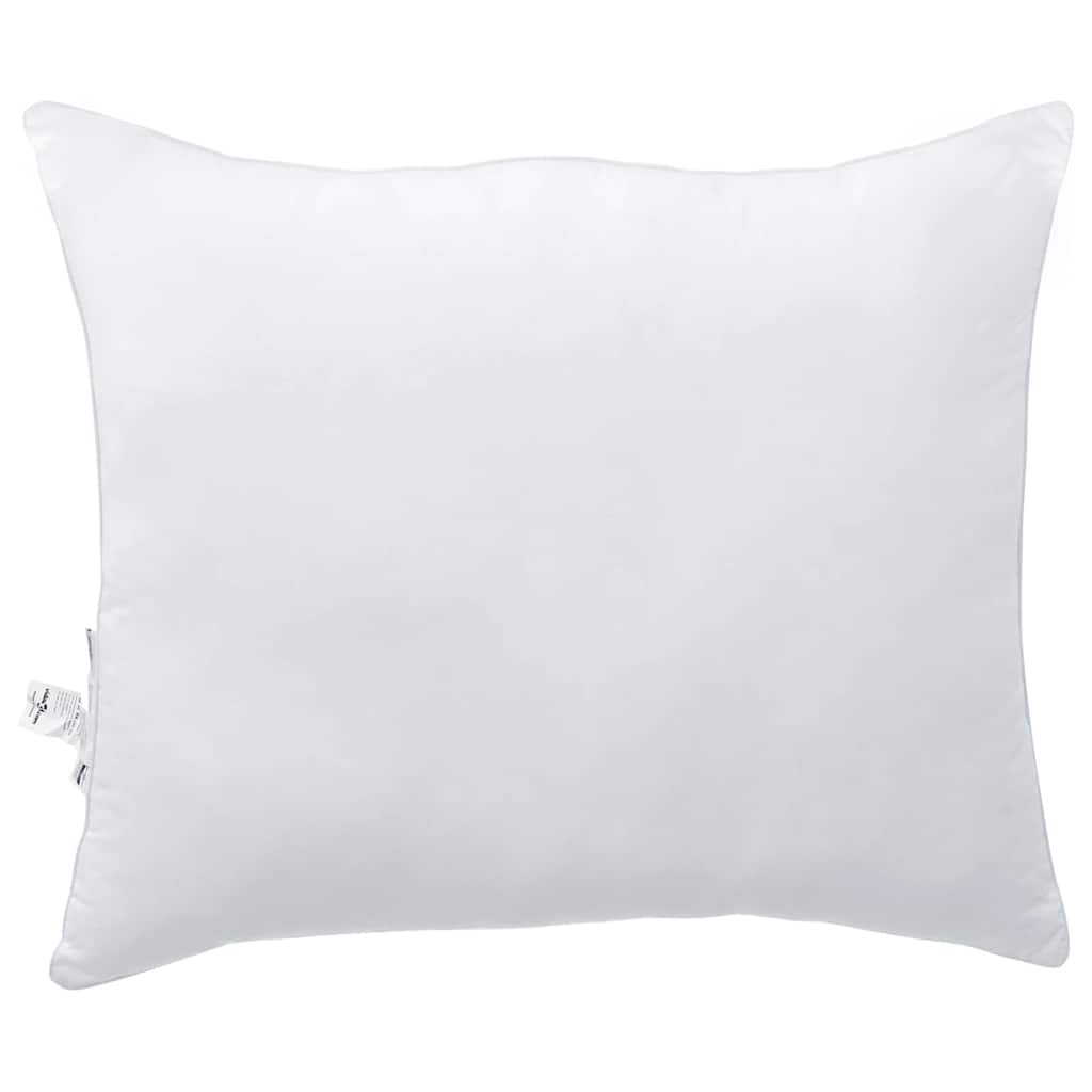 Kopfkissen 2 pcs Weiß 70 x 60 x 20 cm Baumwolle und Polyester