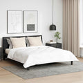 Kopfkissen mit Kissen 2 pcs Weiß 79 x 60 x 20 cm Polyester