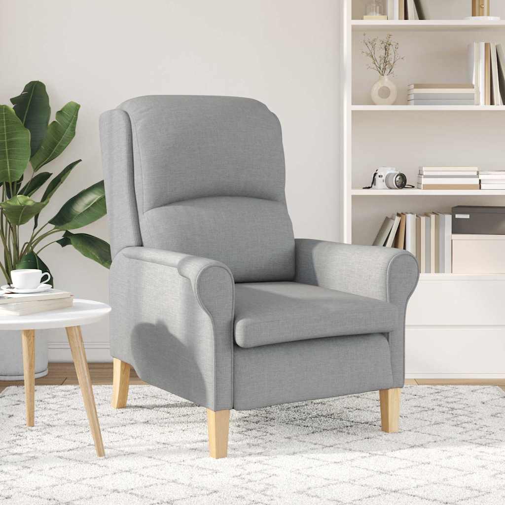 Sessel Hellgrau Stoff