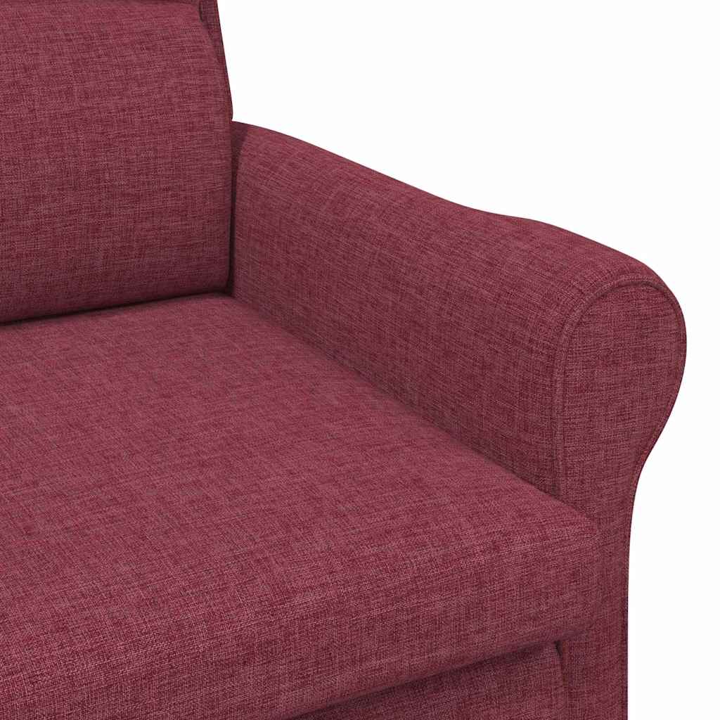 Sessel Weinrot Stoff