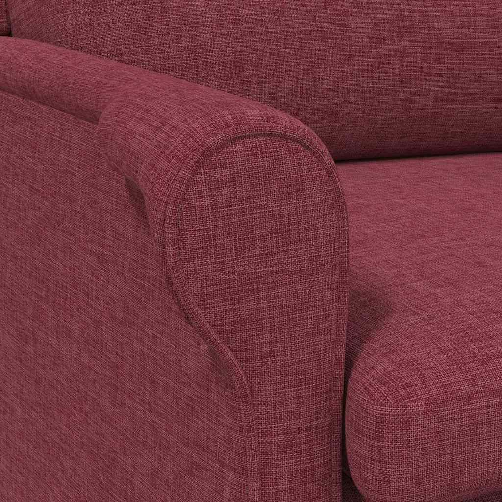 Sessel Weinrot Stoff