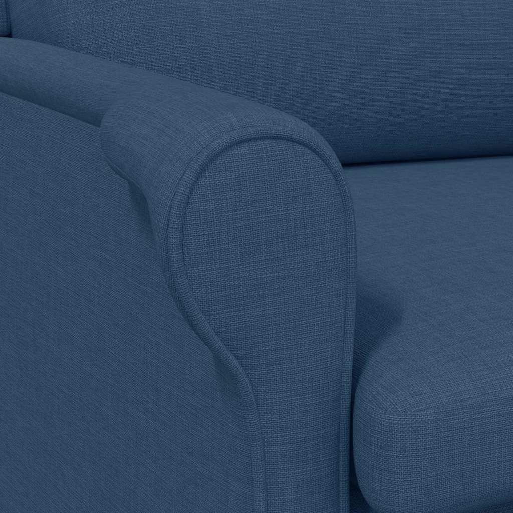 Sessel Blau Stoff