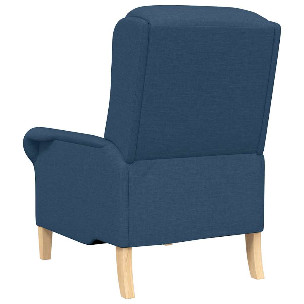Sessel Blau Stoff