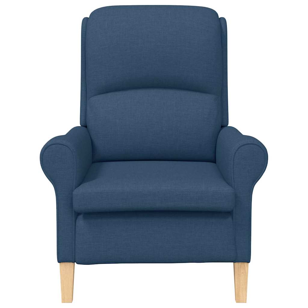 Sessel Blau Stoff
