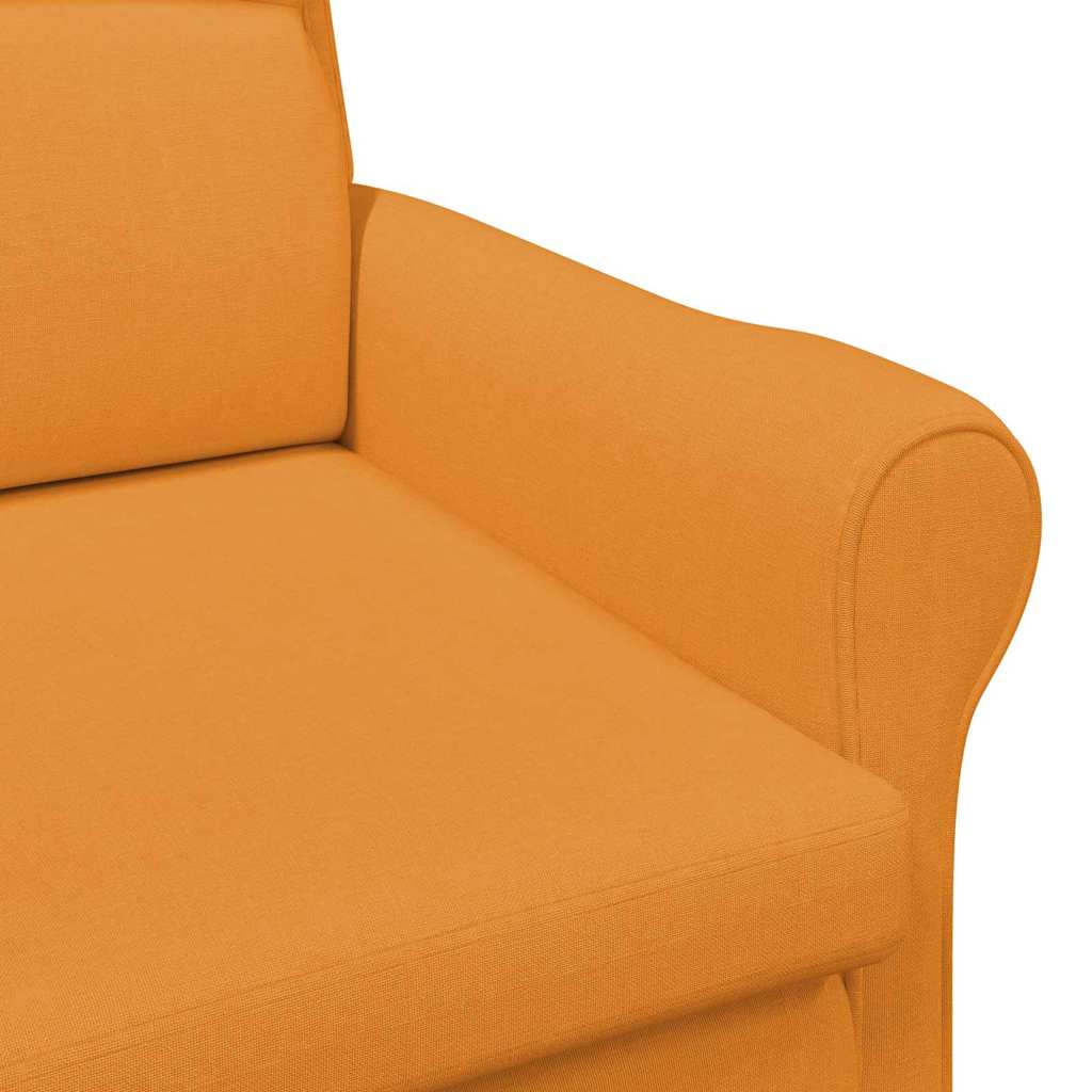 Sessel Dunkelgelb Stoff