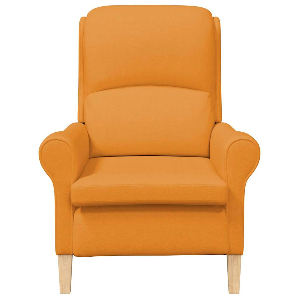 Sessel Dunkelgelb Stoff