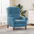 Sessel Blau Samt