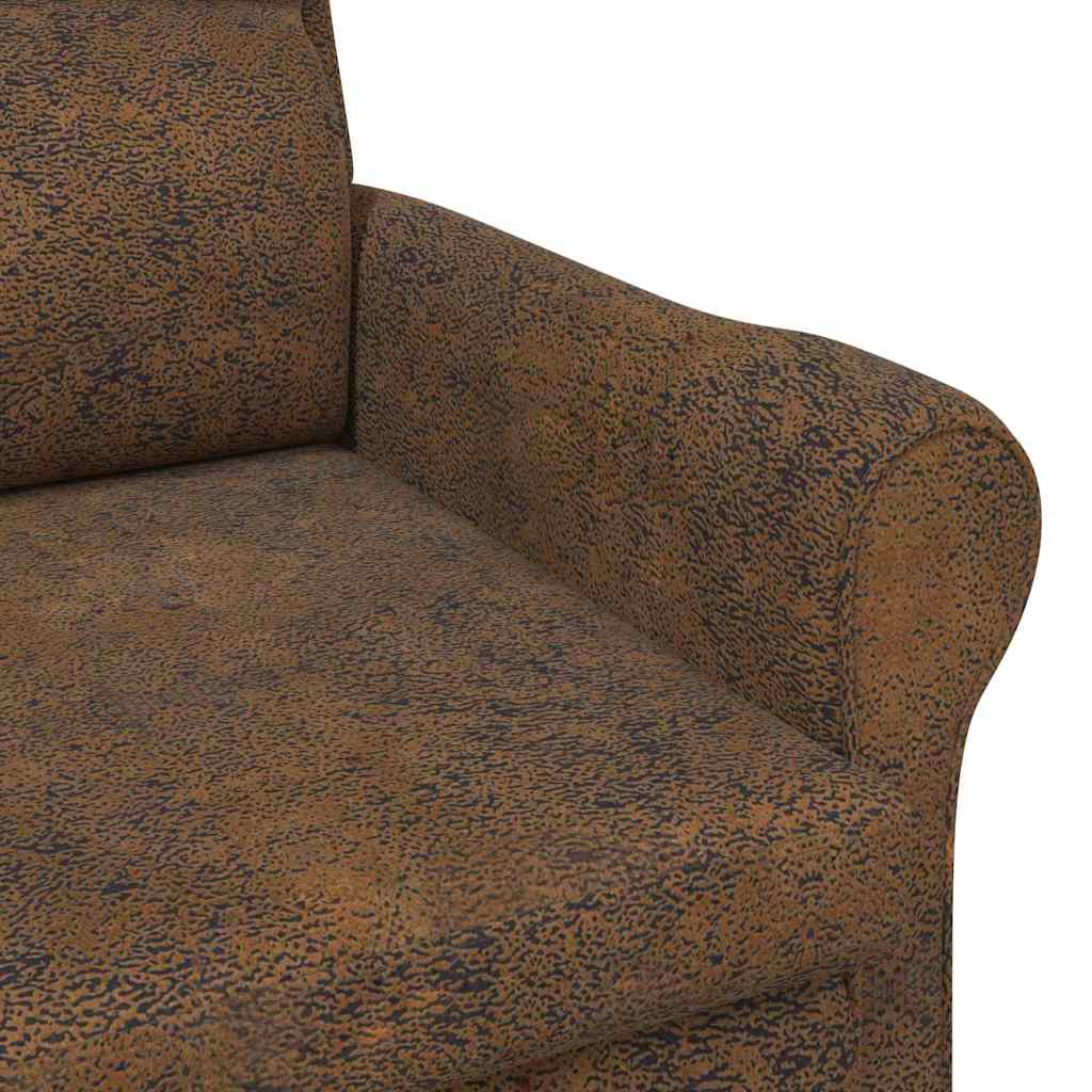 Sessel Braun Kunstleder