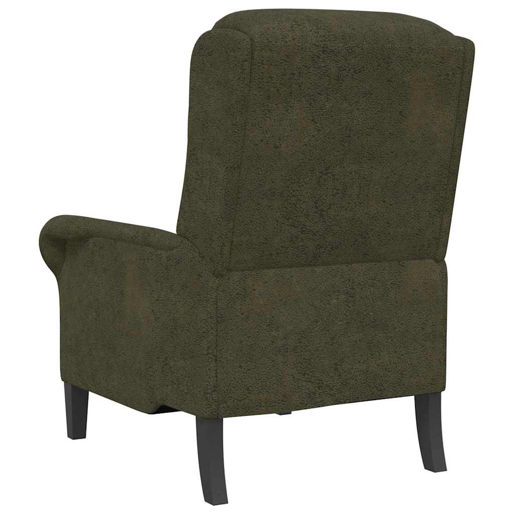 Sessel Armeegrün Kunstleder