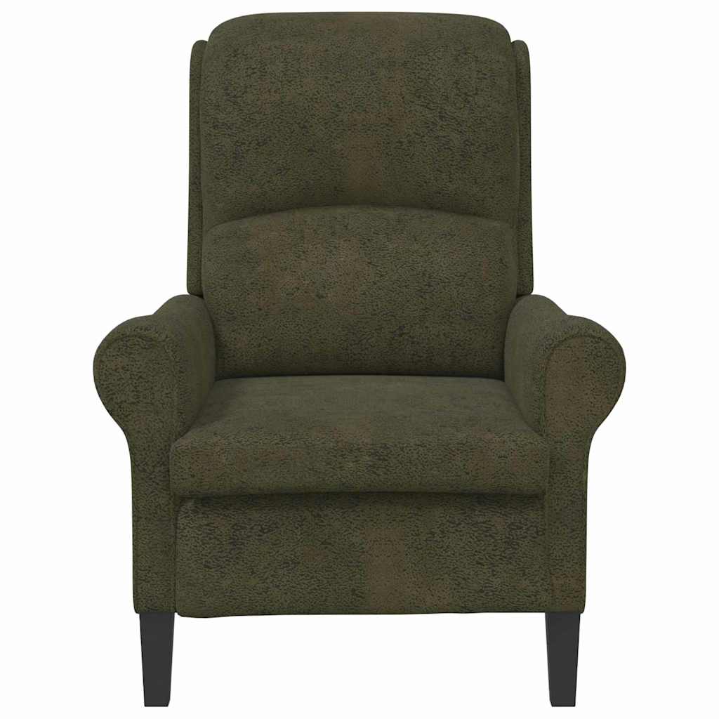 Sessel Armeegrün Kunstleder