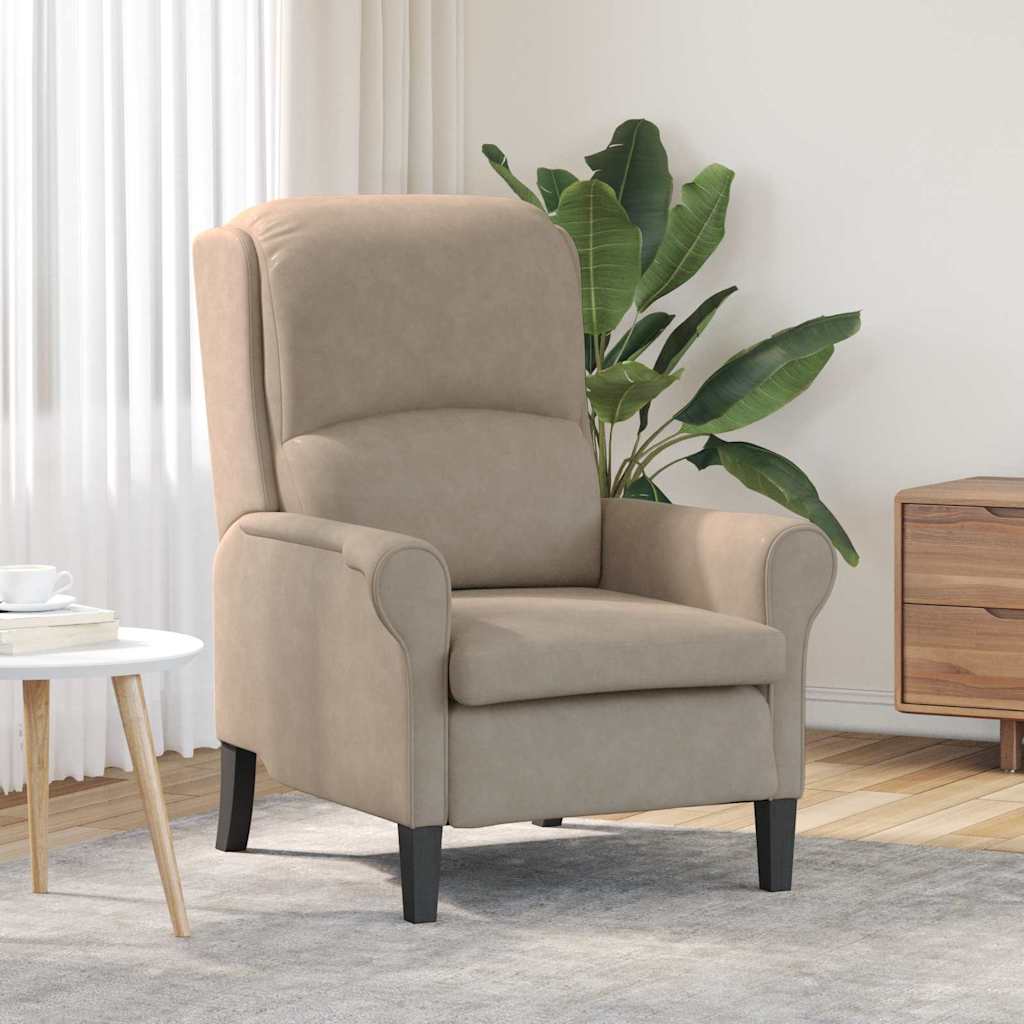 Sessel Taupe 76 x 94 x 102 cm Mikrofaser