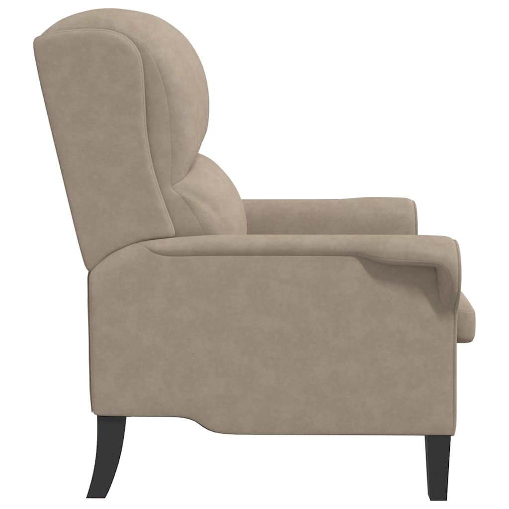 Sessel Taupe 76 x 94 x 102 cm Mikrofaser